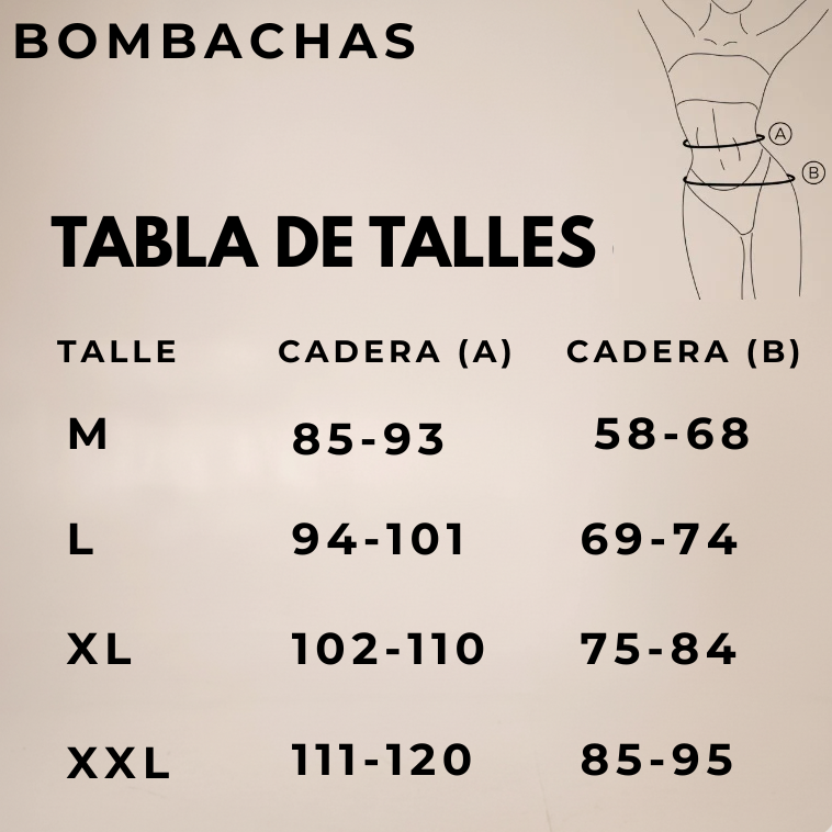 PROMO 6x3 | 3 CORPIÑOS SEGUNDA PIEL + 3 BOMBACHAS SIN COSTURA DE REGALO
