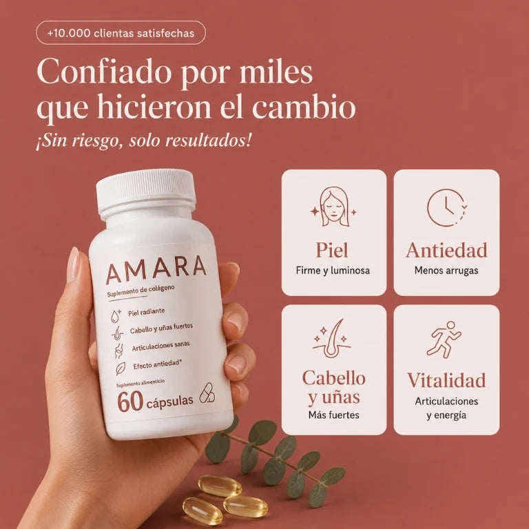 CÁPSULAS DE COLAGENO: Antiedad y Vitalidad desde dentro