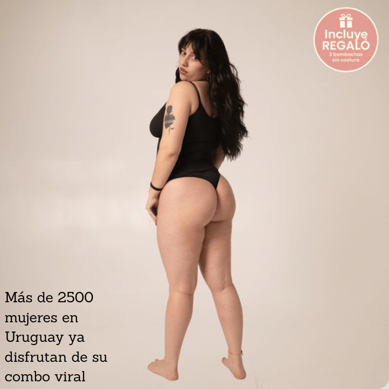 PROMO 6x3 | 3 BODYS MOLDEADORES + 3 CORPIÑOS SEGUNDA PIEL