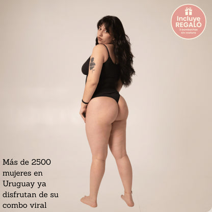 PROMO 6x3 | 3 BODYS MOLDEADORES + 3 CORPIÑOS SEGUNDA PIEL