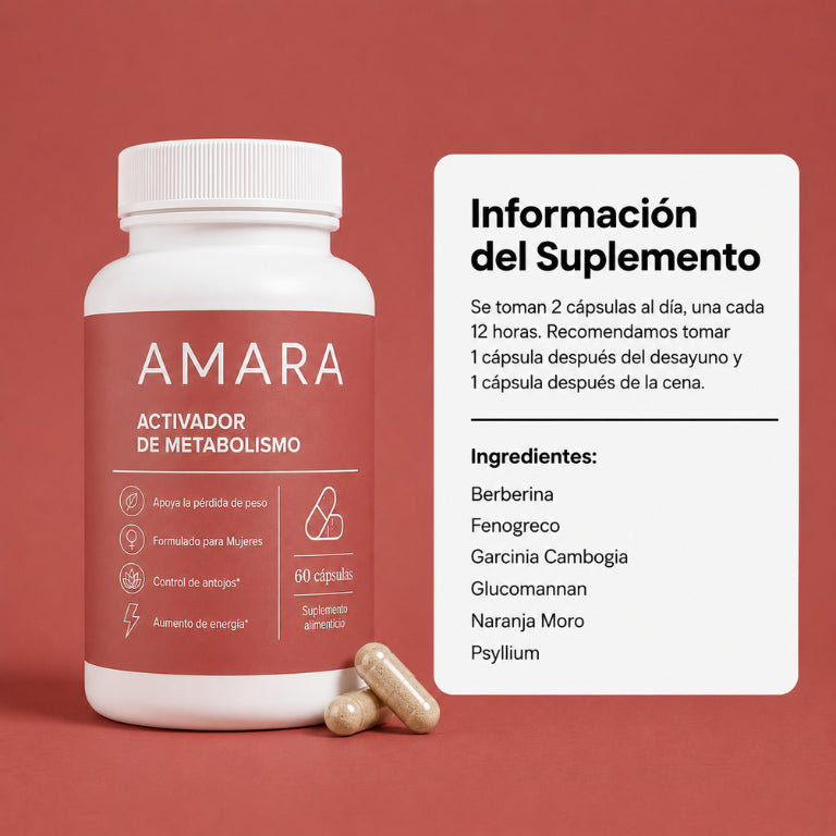 CÁPSULAS ADELGAZANTES: Recupera tu figura y energía