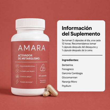 CÁPSULAS ADELGAZANTES: Recupera tu figura y energía