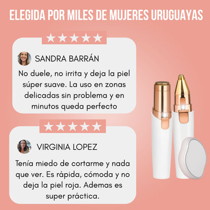 PROMO 2x1 | DEPILADORA FACIAL 2 EN 1 + DEPILADORA CORPORAL DE REGALO