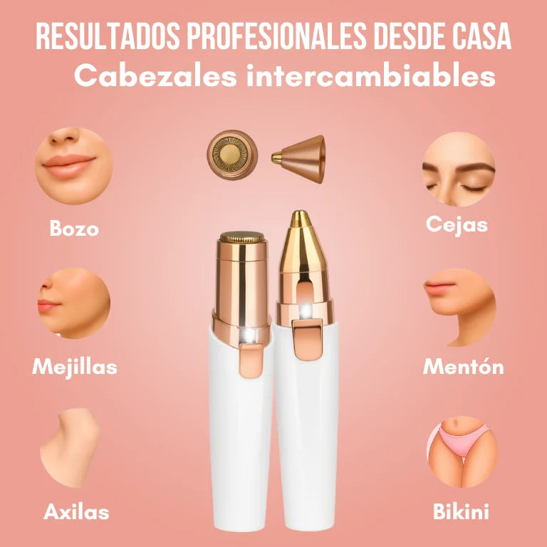 PROMO 2x1 | DEPILADORA FACIAL 2 EN 1 + DEPILADORA CORPORAL DE REGALO