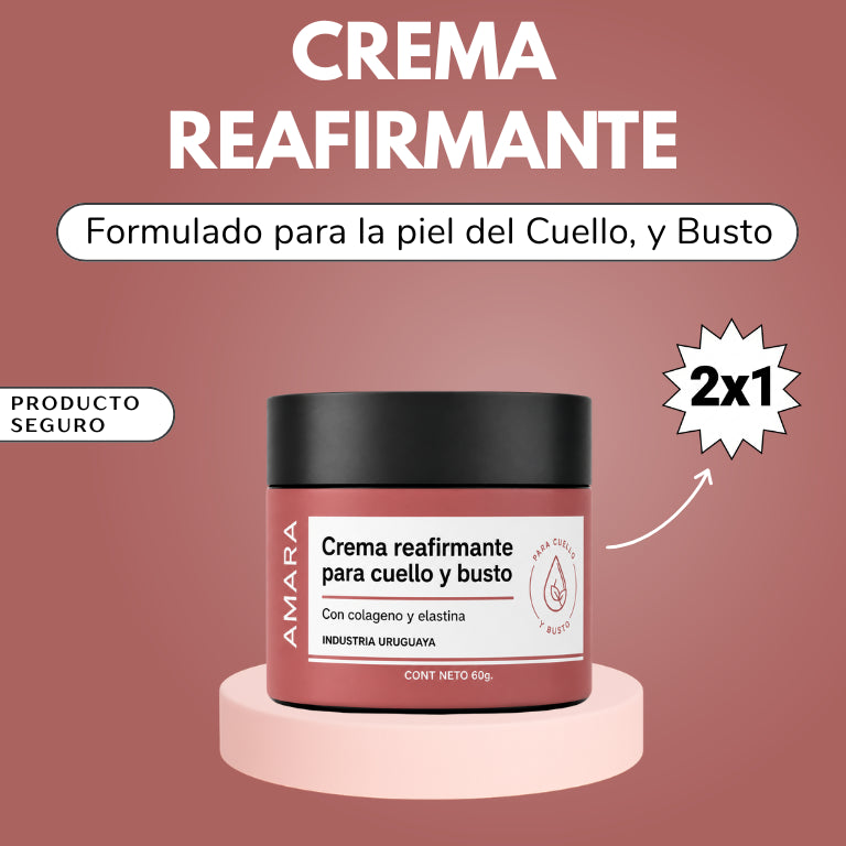 PROMO 2x1 | TRATAMIENTO REAFIRMANTE PARA CUELLO Y BUSTO