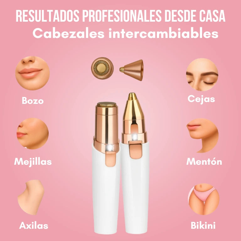 PROMO 2x1 | DEPILADORA FACIAL 2 EN 1 + DEPILADORA CORPORAL DE REGALO